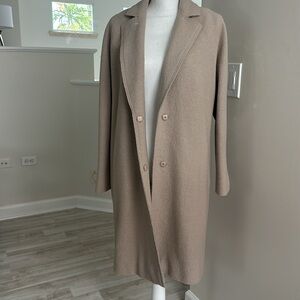 Lafayette 148 New York Camel Color Coat